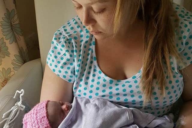 Kimberley Wilson, mum to baby Ava whose death was 'avoidable'. NNL-181210-145121005
