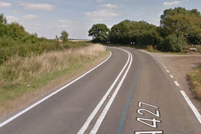 The school will be close to this section of the A427. Copyright Google. NNL-181013-172354005