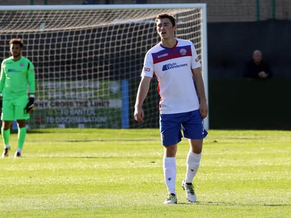 Sam Brown is enjoying the step up with AFC Rushden & Diamonds this season