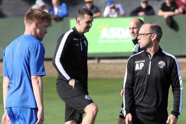 Andy Peaks takes his AFC Rushden & Diamonds team to King's Lynn Town this weekend