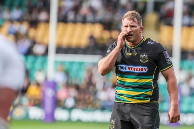 Dylan Hartley will be a co-captain for England this autumn (picture: Kelly Cooper)