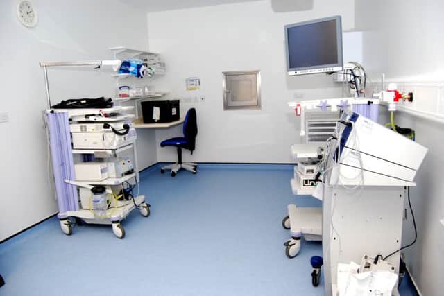 The new endoscopy procedures room which has formed part of the new extension. NNL-181018-123601005