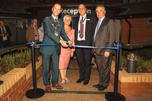 Last week's ribbon cutting
