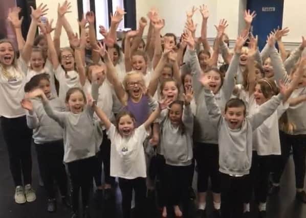 These youngsters from Lucie Downer Performing Arts are off to Disneyland Paris
