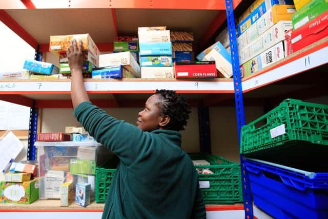 The Church of England says it is seeing problems associated with Universal Credit at foodbanks