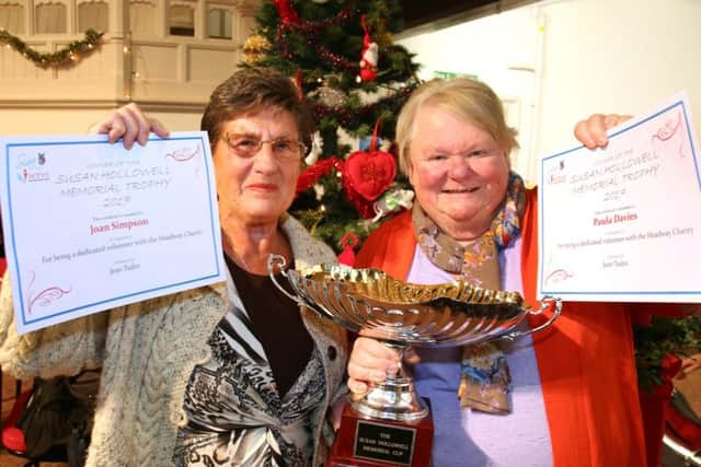 Last year's winners Joan and Paula