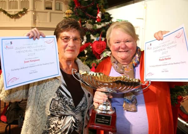 Last year's winners Joan and Paula