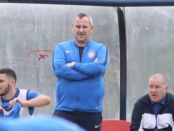 Desborough Town joint-manager Chris Bradshaw saw his team claim a 2-1 victory over Peterborough Northern Star