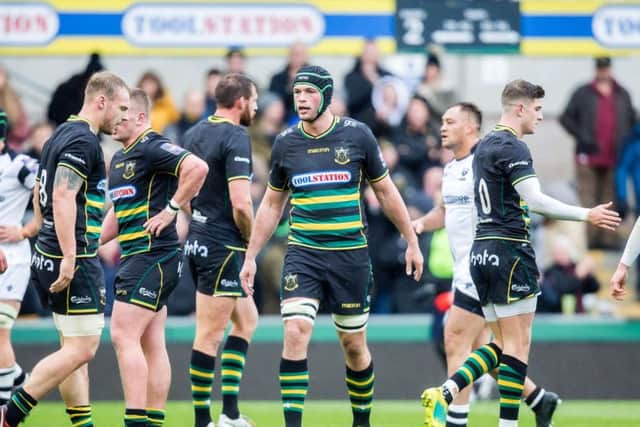 Saints cruised to a bonus-point success against Bristol last Saturday (picture: Kirsty Edmonds)