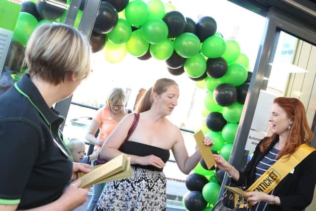 Golden tickets will be given out to the first 50 customers at the official opening of the new store in Irthlingborough