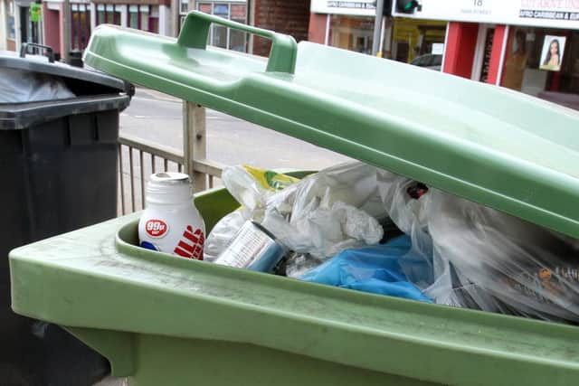 Residents are being urged to check what they are putting in their green recycling bins in Wellingborough