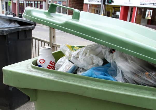 Residents are being urged to check what they are putting in their green recycling bins in Wellingborough
