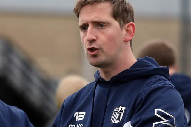 Steve Kinniburgh's table-topping Corby Town take on Barton Rovers at Steel Park this weekend