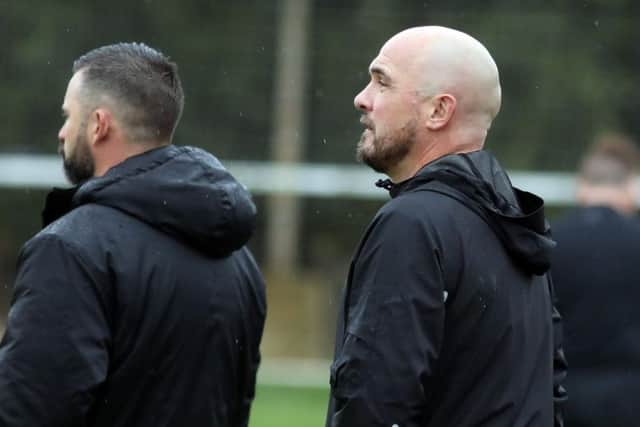 Steve Sargent's Irchester United were beaten 3-1 at Hullbridge Sports in the second round of the Buildbase FA Vase