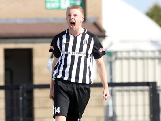 Substitute Jake Bettles wrapped up Corby Town's 3-0 home win over Barton Rovers