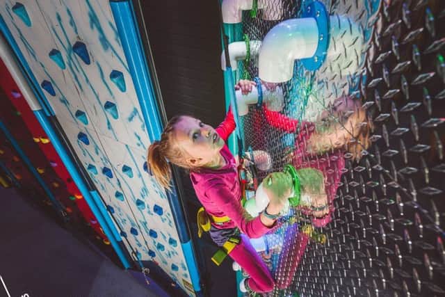 The new climbing attraction is opening at Wicksteed Park soon