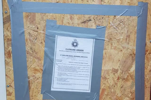 The closure order