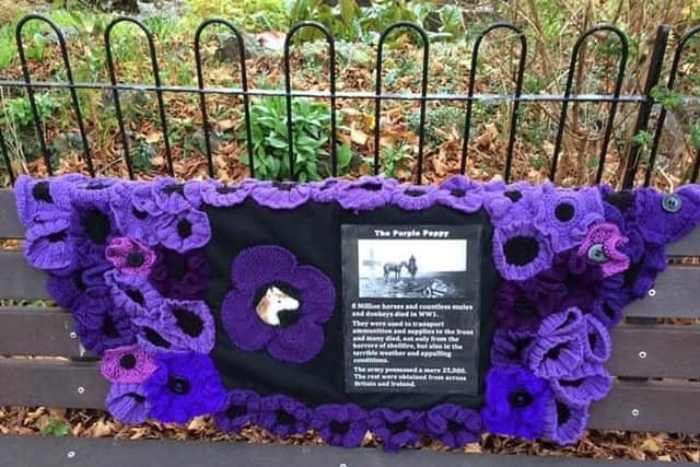 Part of the display in Brigstock