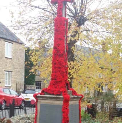 Part of the display in Brigstock