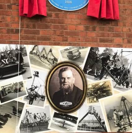 The new plaque.