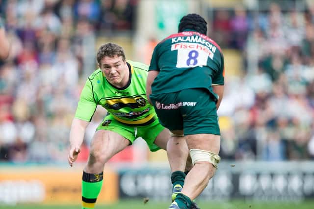 Ehren Painter produced a huge cameo to help Saints win at Leicester back in April (picture: Kirsty Edmonds)