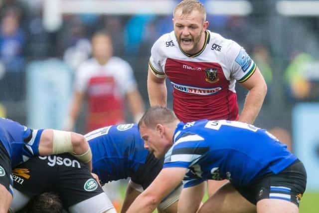 Mike Haywood will make his 200th Saints appearance at Gloucester on Friday night (picture: Kirsty Edmonds)
