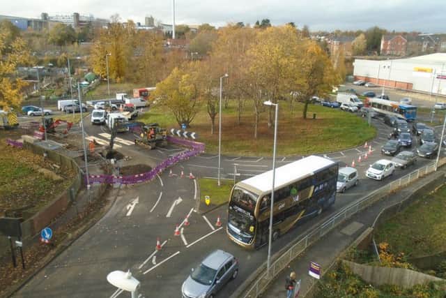 This picture by Andrew Gryspeerdt shows the extent of the traffic problems. NNL-180911-105249005
