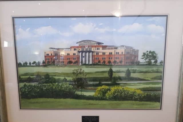 The painting donated by Cllr Burton. NNL-180911-114528005