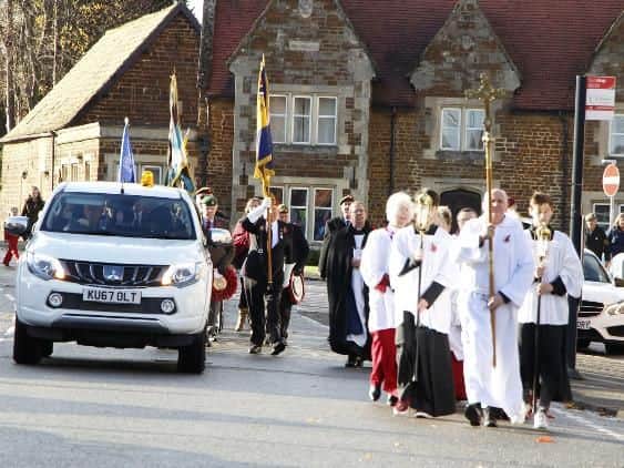 Finedon Remembrance Sunday 2018