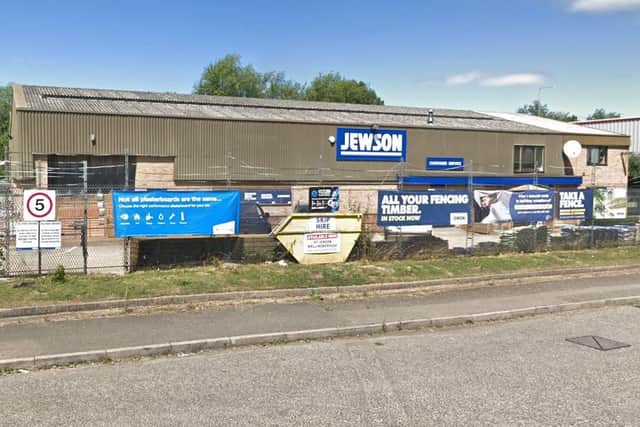 Jewson's Wellingborough branch (Picture: Google)
