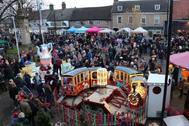 Action from last year's Christmas Sparkle.