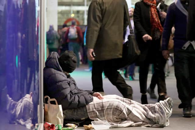 Homlessness is on the rise in Wellingborough.
