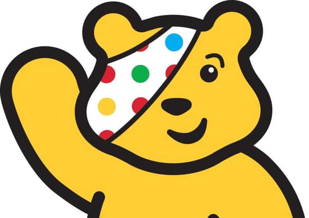 Pudsey Bear PHOTO: BBC Pictures EMN-181211-142715001
