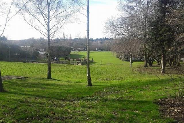 Meadow Road Park is underused.