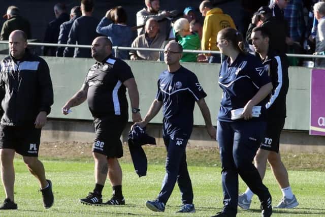 Andy Peaks and his staff will be targeting another home success when AFC Rushden & Diamonds take on Bedworth United at Hayden Road