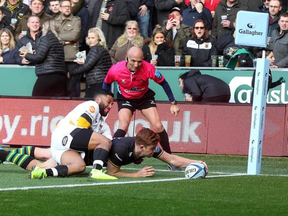 Andrew Kellaway got things started for Saints with a fine finish (pictures: Sharon Lucey)