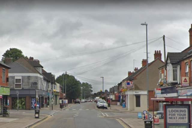 Birchfield Road East where the robbery took place