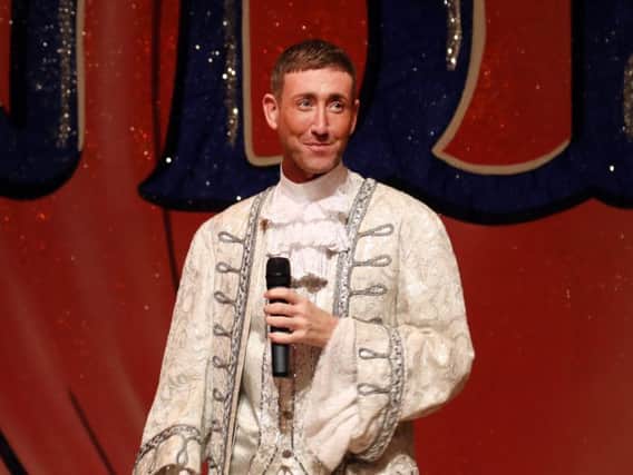 Christopher Maloney plays Prince Charming in this year's Cinderella show