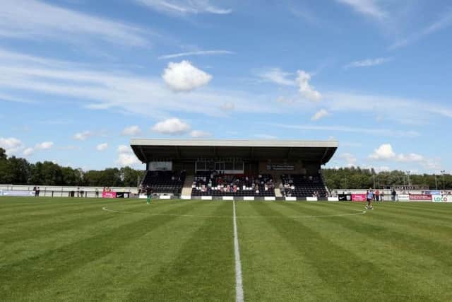 Corby's Steel Park.