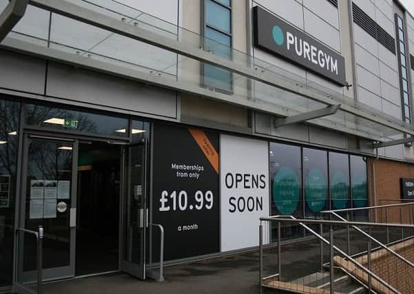 Pure Gym at Corby's Willow Place. NNL-181121-110912005
