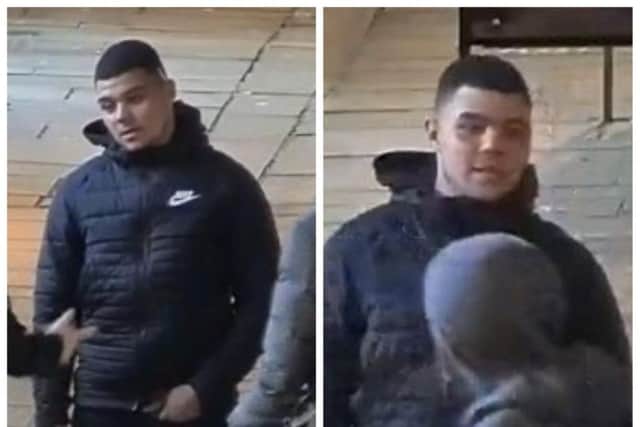 The man pictured is wanted in connection with a theft from a man in Northampton town centre.