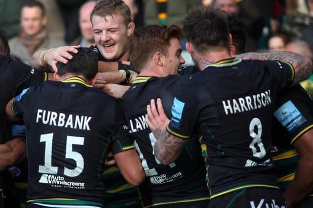 David Ribbans battled flu as he impressed against Wasps last weekend (picture: Sharon Lucey)