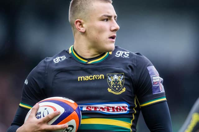 Ollie Sleightholme has scored two tries in as many Premiership appearances for Saints (picture: Kirsty Edmonds)