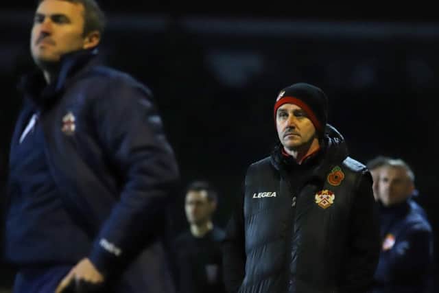 Marcus Law felt his team looked 'lethargic' from a defensive point of view