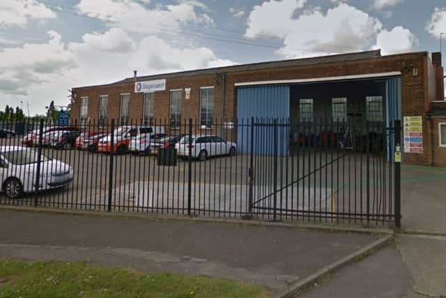 Corby bus depot NNL-181129-162122005