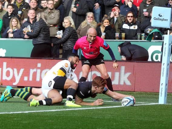 Andrew Kellaway could miss Saints' game at Worcester (picture: Sharon Lucey)