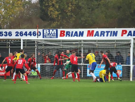 The Kettering Town (Poppies) Supporters Trust are hoping to raise enough funds to buy a new terrace for the Morrisons end of the ground at Latimer Park