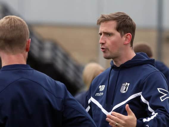 Steve Kinniburgh's Corby Town team will be hoping to bounce back from last weekend's defeat