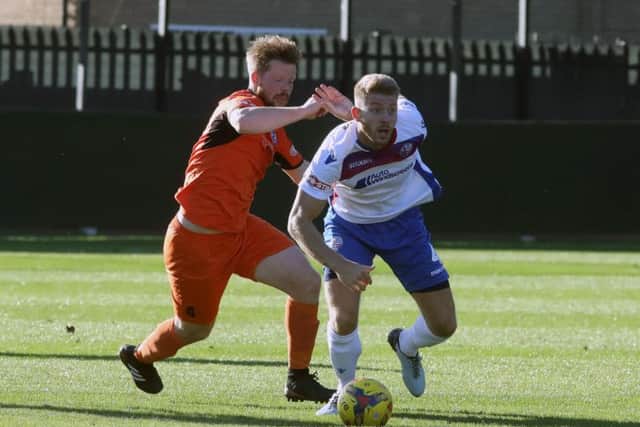 Jack Westbrook is available for AFC Rushden & Diamonds clash at Redditch United after serving a three-match ban