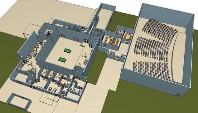 The architect's vision for the Connaughty Centre in Corby. NNL-181221-153614005